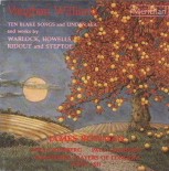 CDE 84158 VAUGHAN WILLIAMS, Ten Blake Songs and Linden Lea and Works by Warlock, Howells, Rideout and Steptoe.
