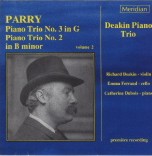 CDE 84255 PARRY Piano Trio No. 3 in G, Piano Trio No. 2 in minor