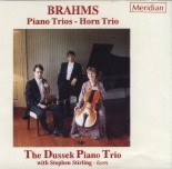 CDE 84227/8 BRAHMS PIANO TRIO - HORN TRIO