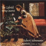 CDE 84380 ROBERT SCHUMANN Quartets Opus 41 Nos 1 & 3