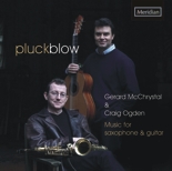 CDE84546 Pluckblow - Music for Saxophone & Guitar  image