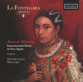 CDE84645 Arca de Musica, Instrumental Music in New Spain Vol. 1 image