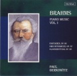 CDE 84287 BRAHMS Piano Music Op 116, 117 and 118