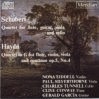 CDE 84118 SCHUBERT Quartet for FLute, Guitar, Viola and Cello, HAYDN Quartet in G for Flute, Violin, Viola and Continuo Op.5, No.4 image