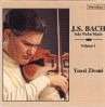 CDE 84208 J.S.BACH Solo Violin Music Vol. 1   OUT OF STOCK