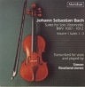 CDE 84270 JOHANN SEBASTAIN BACH Suites for Solo Violoncello BWV 1007 -  1012, Volume 1, Suites 1-3