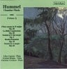 CDE 84236 HUMMEL Chamber Music Vol. 2: Flute Sonata in D major, Op. 50; Sonata in E flat major, Op. 5, Sonata in A major, Op. 64. image